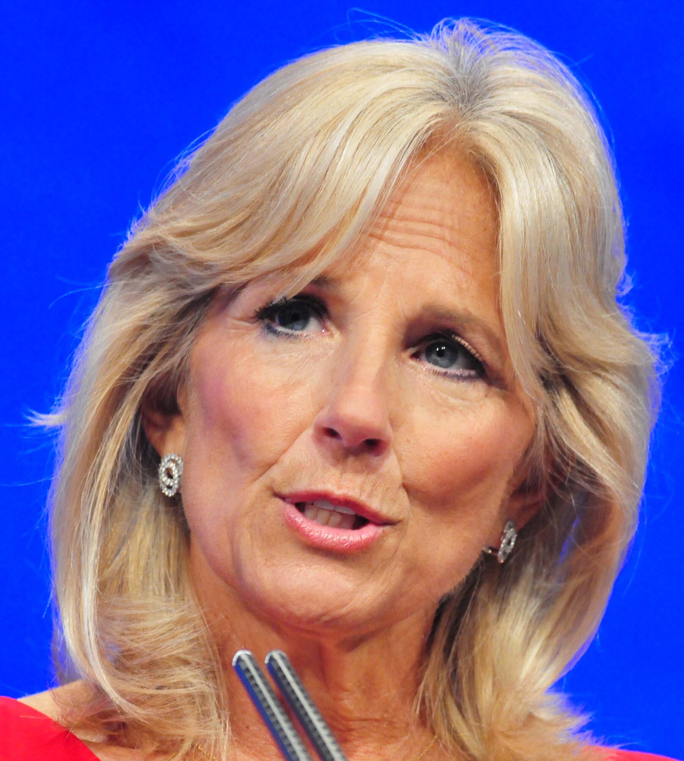 Dr. Jill Biden addresses the National Cable and Telecommunications meeting in Chicago