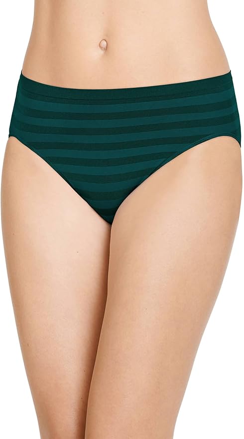 Green striped underwear