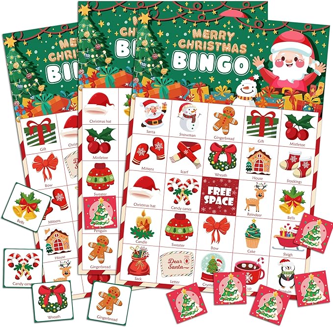 Christmas bingo