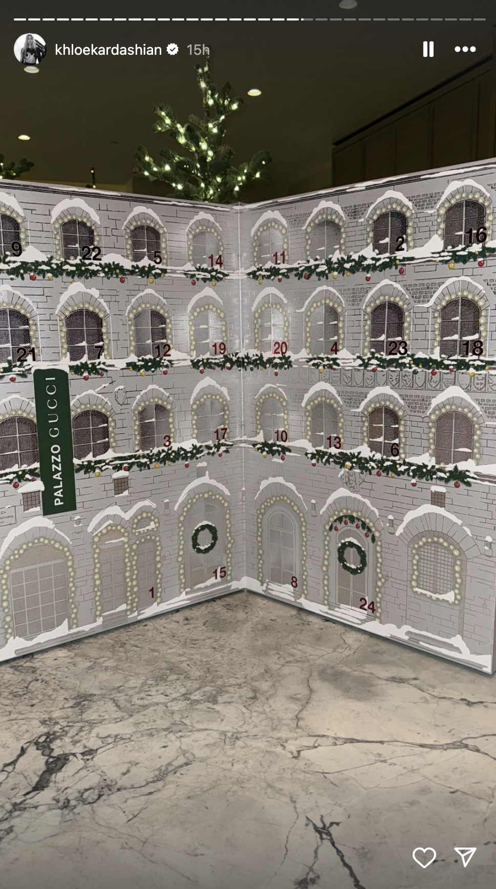 Gucci advent calendar