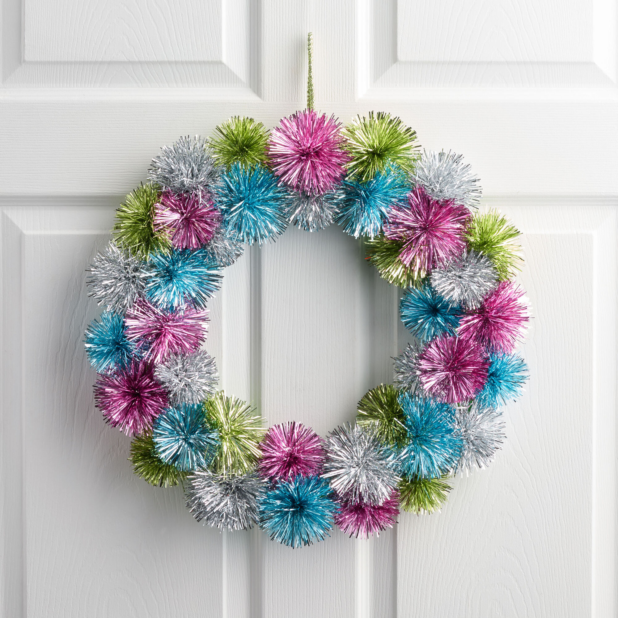 corlorful wreath