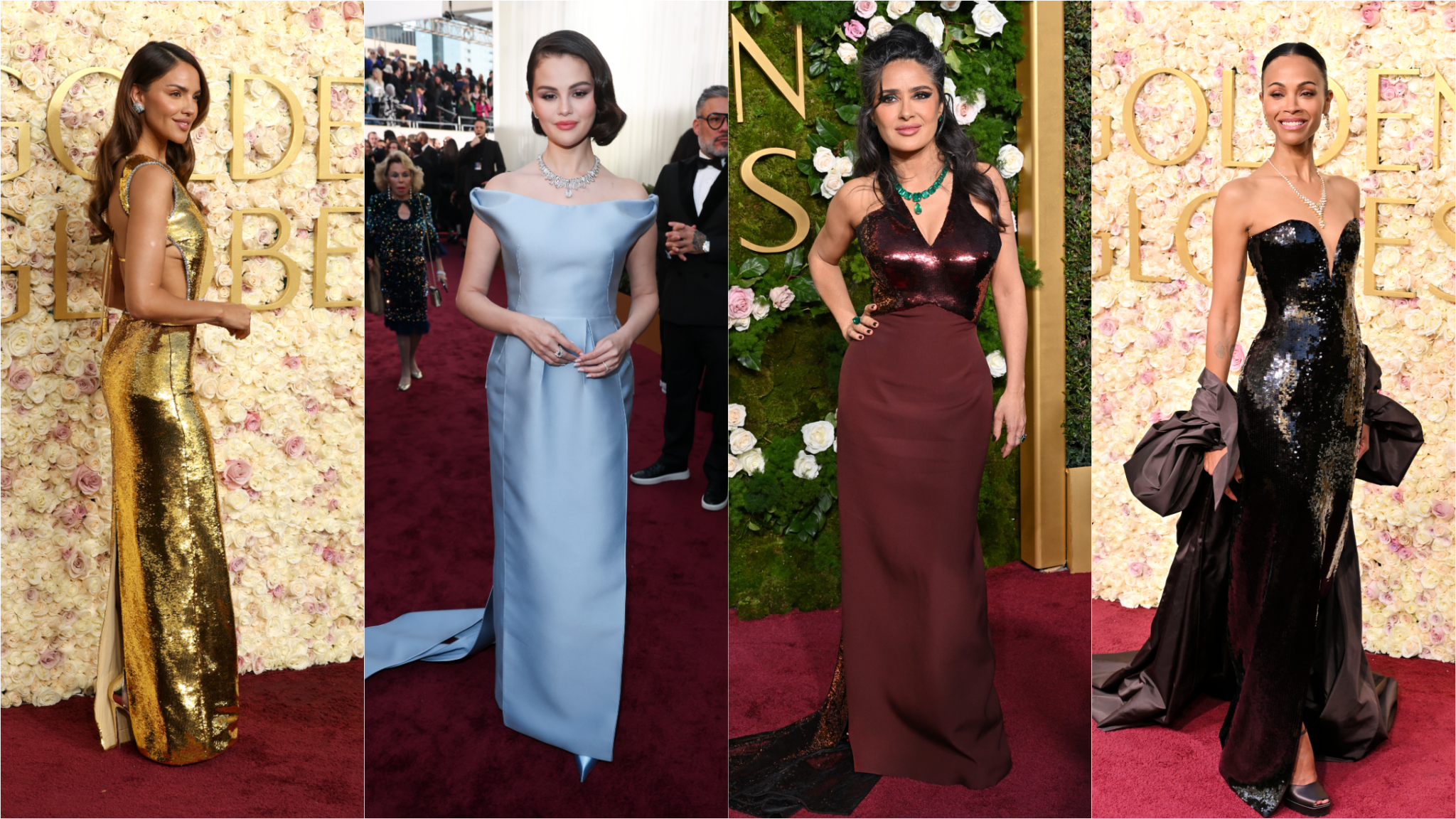 2025 Golden Globes: The most memorable red carpet looks