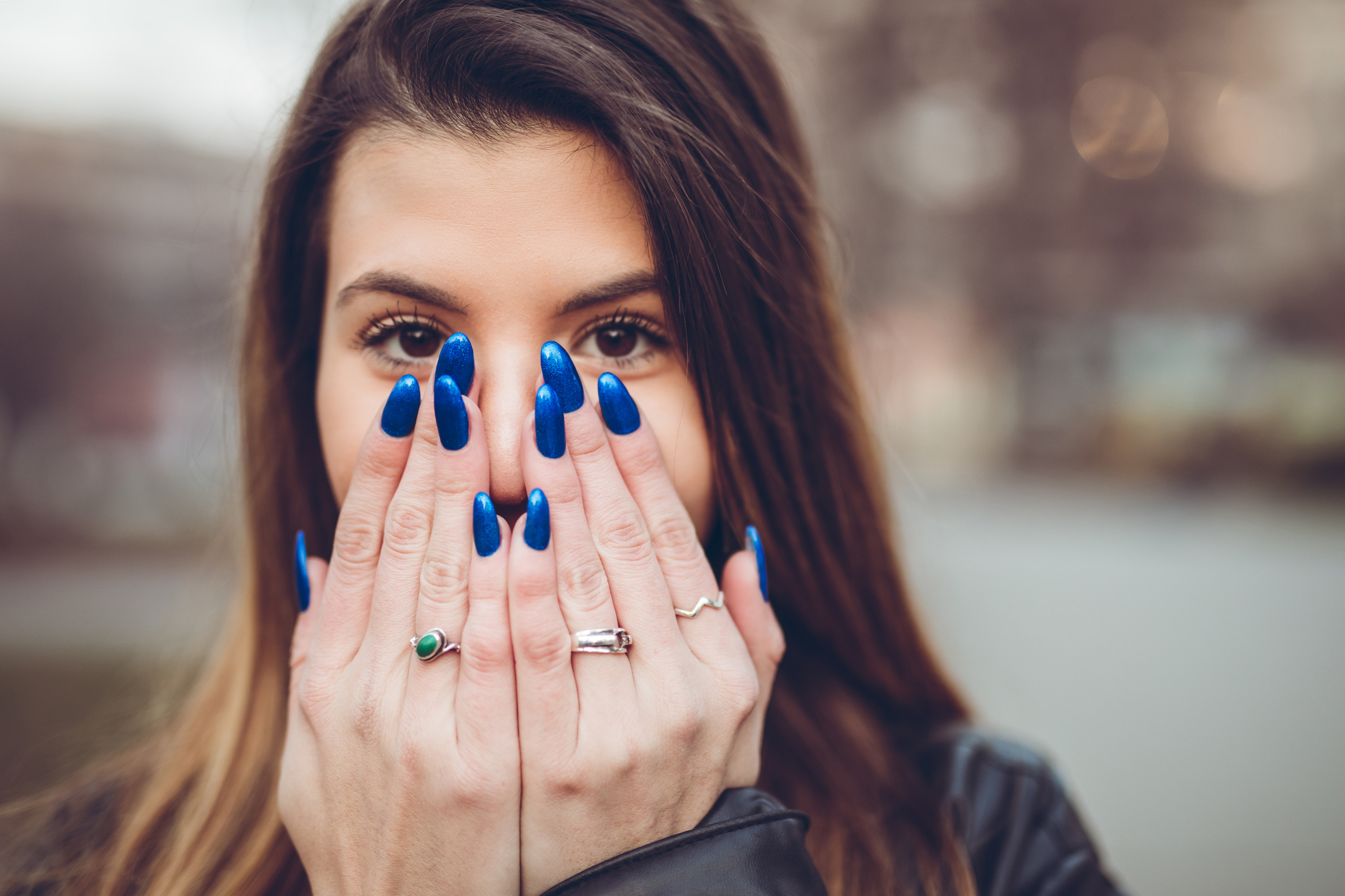 Uñas azules