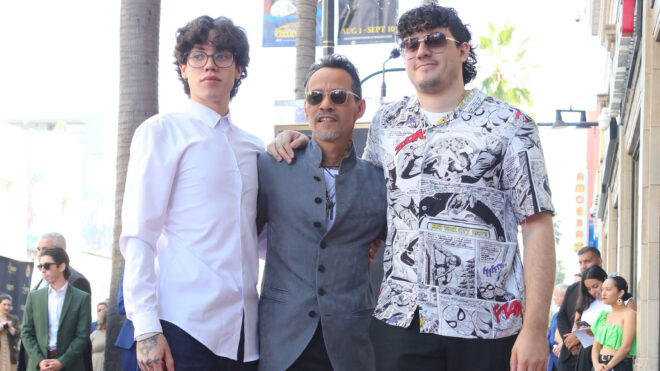 Marc Anthony e hijos