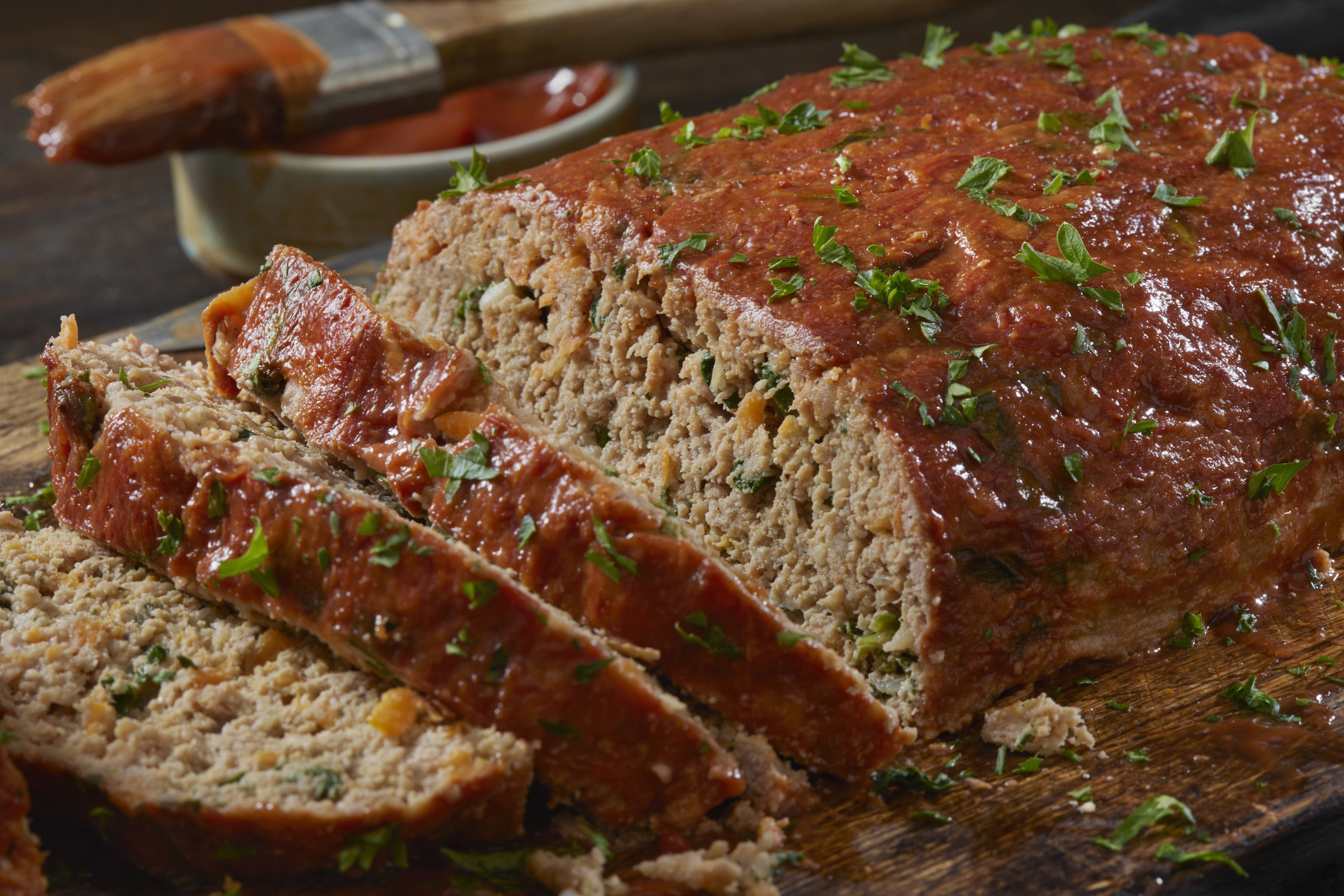 Eggless meatloaf