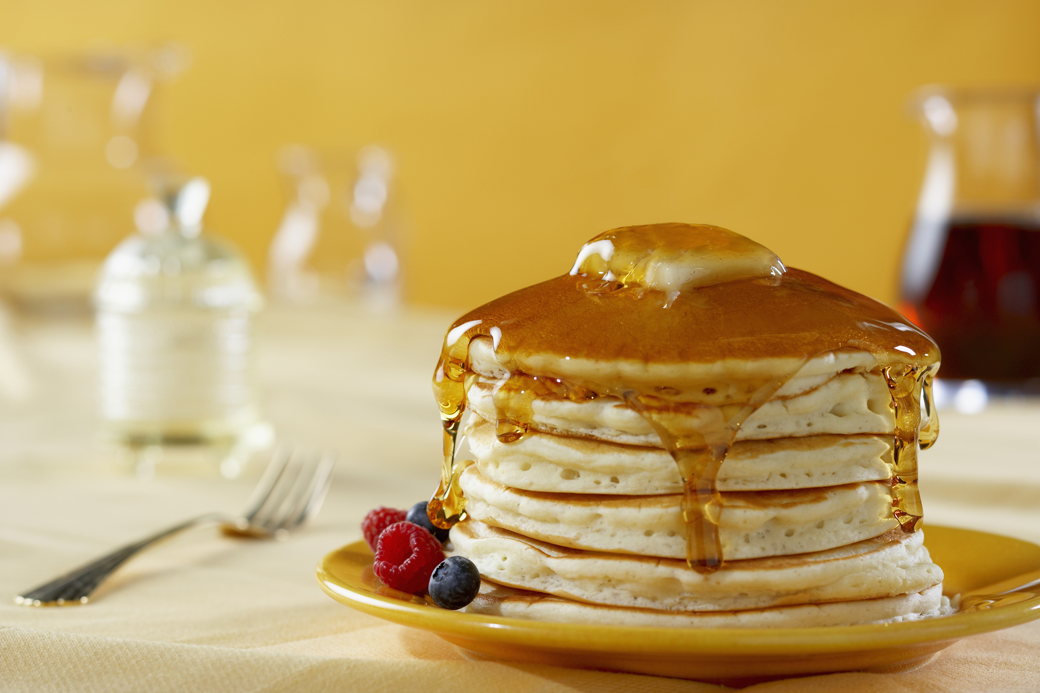 Eggless pancakes