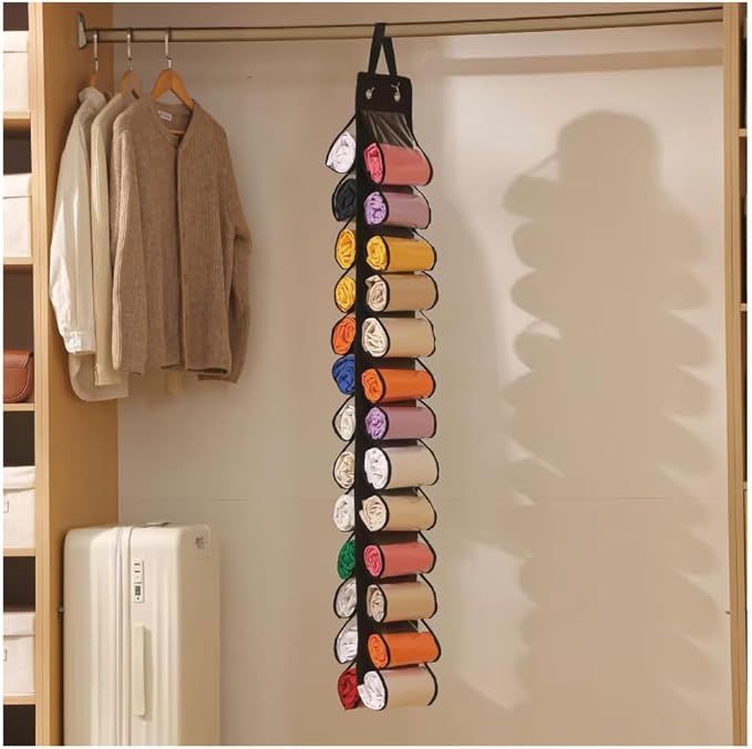 NUKO Hanging Closet Legging Organizer