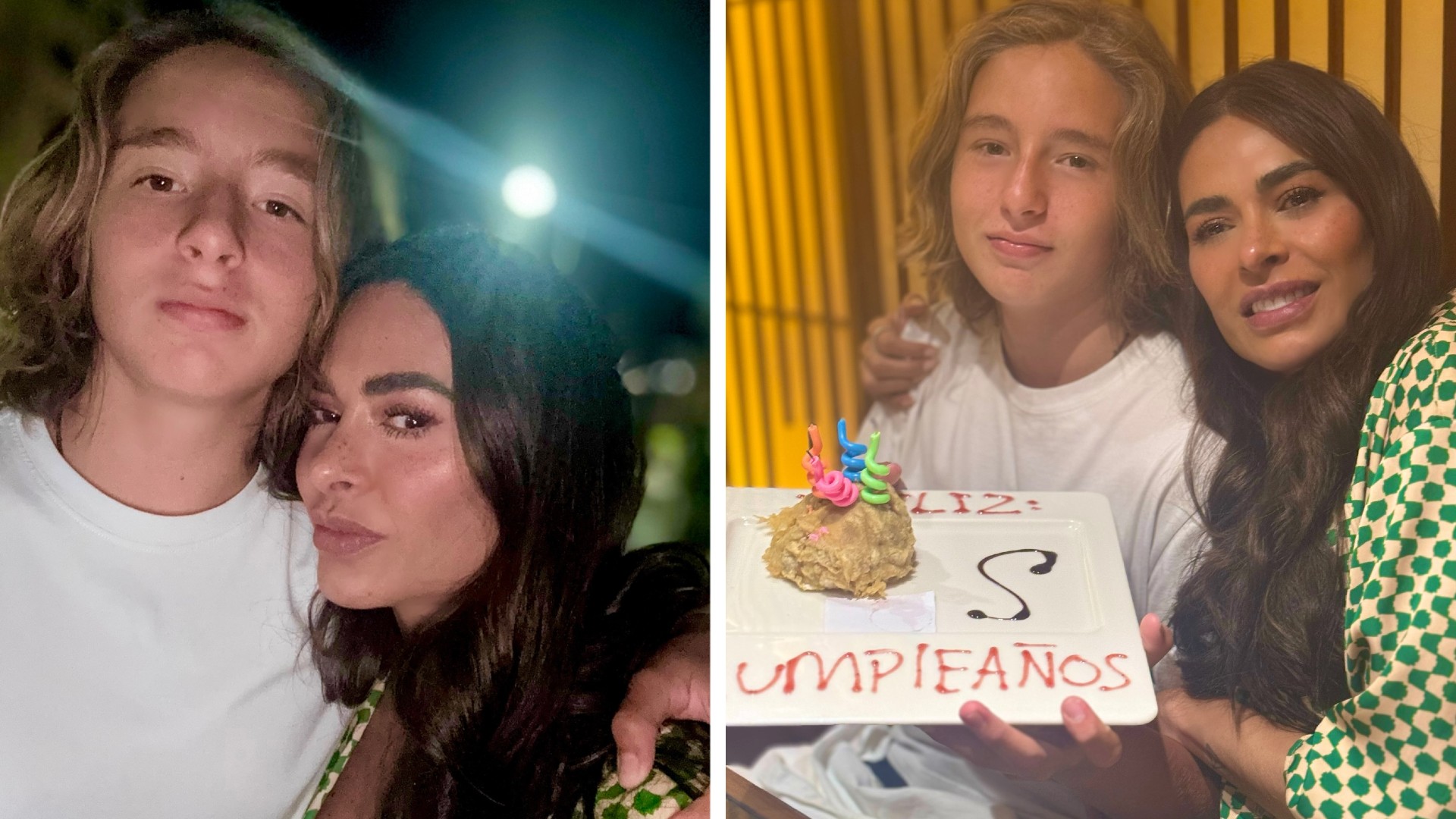 Galilea Montijo celebra el cumpleaños 13 de su hijo Mateo muy cerquita de su exesposo