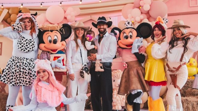 Maluma y Susana Gómez celebraron el primer cumpleaños de su hija París con mágica fiesta