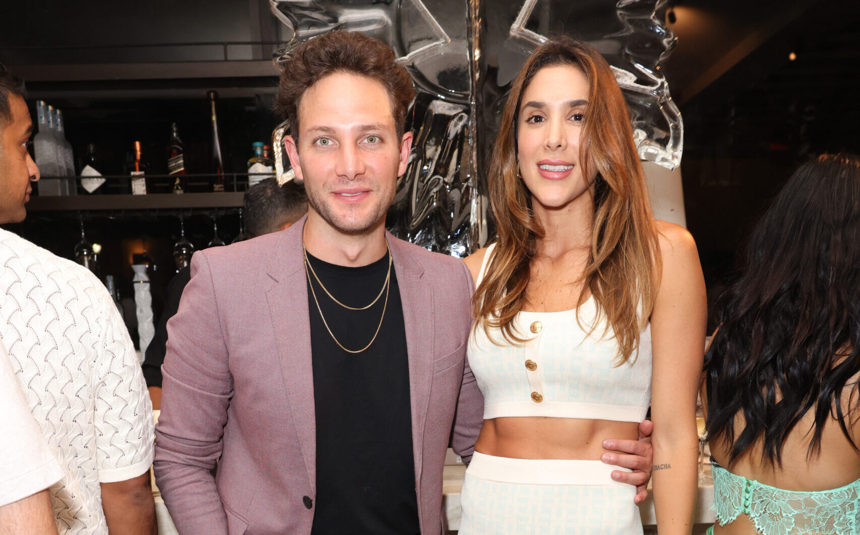 Gabriel Coronel y Daniela Ospina