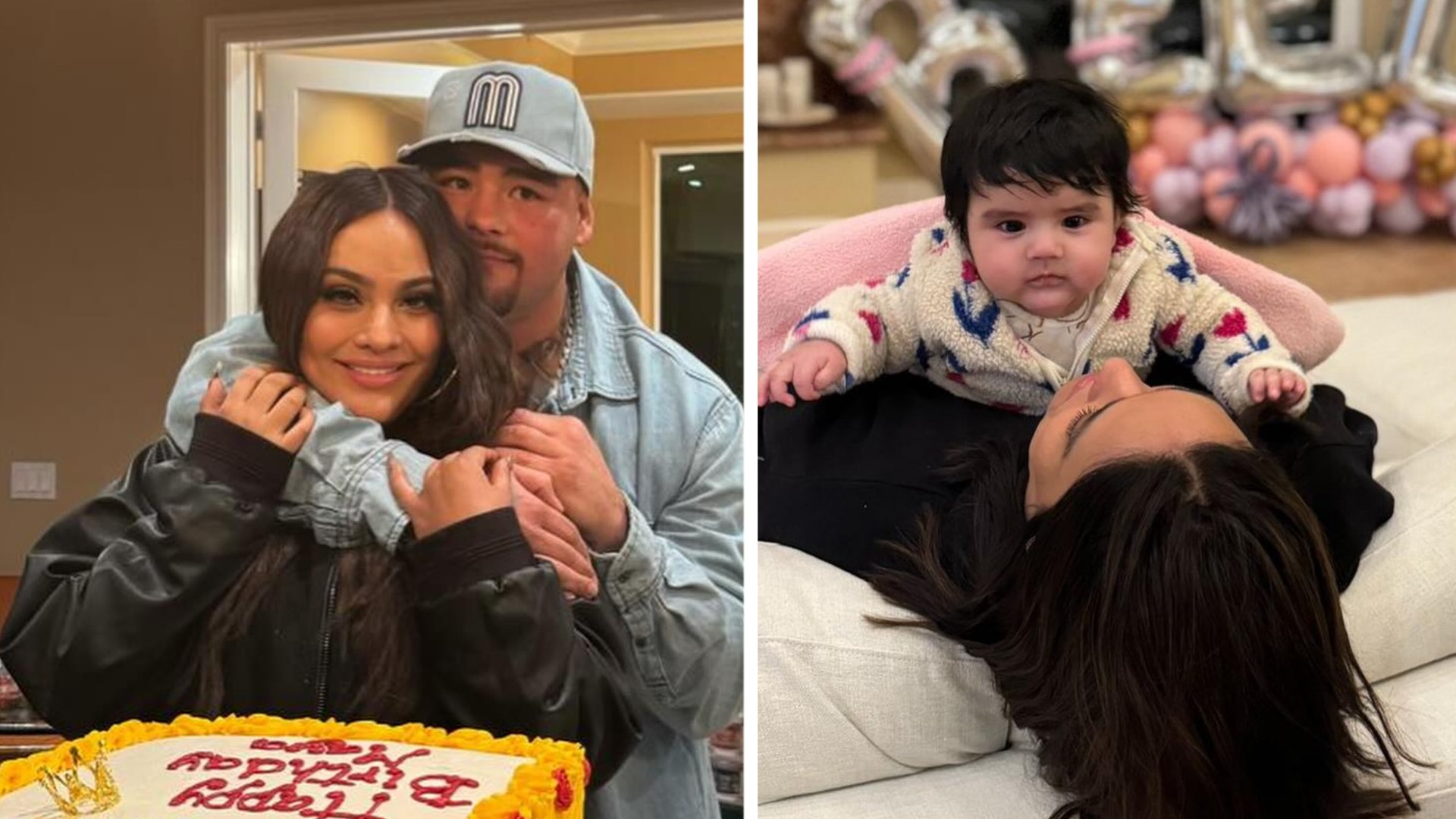 Todo sobre la mágica presentación de Leah Maya, la hija de Mayela Alonso y Andy Ruiz