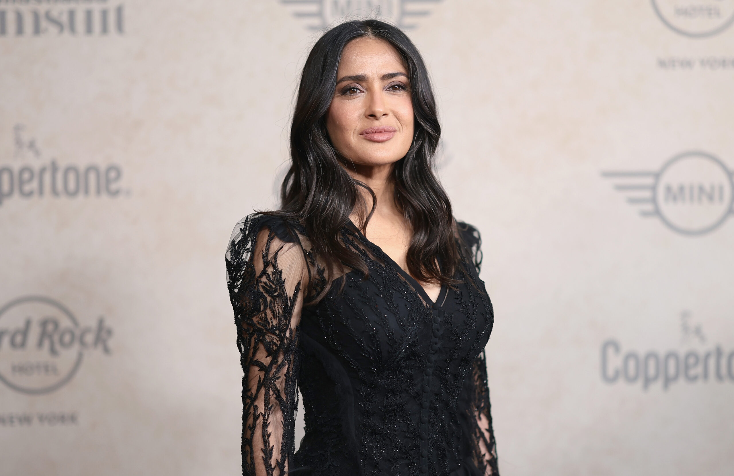 Salma Hayek at Sports Illustrated Swimsuit Celebrates The Launch of the 2025 Issue at Hard Rock Hotel New York