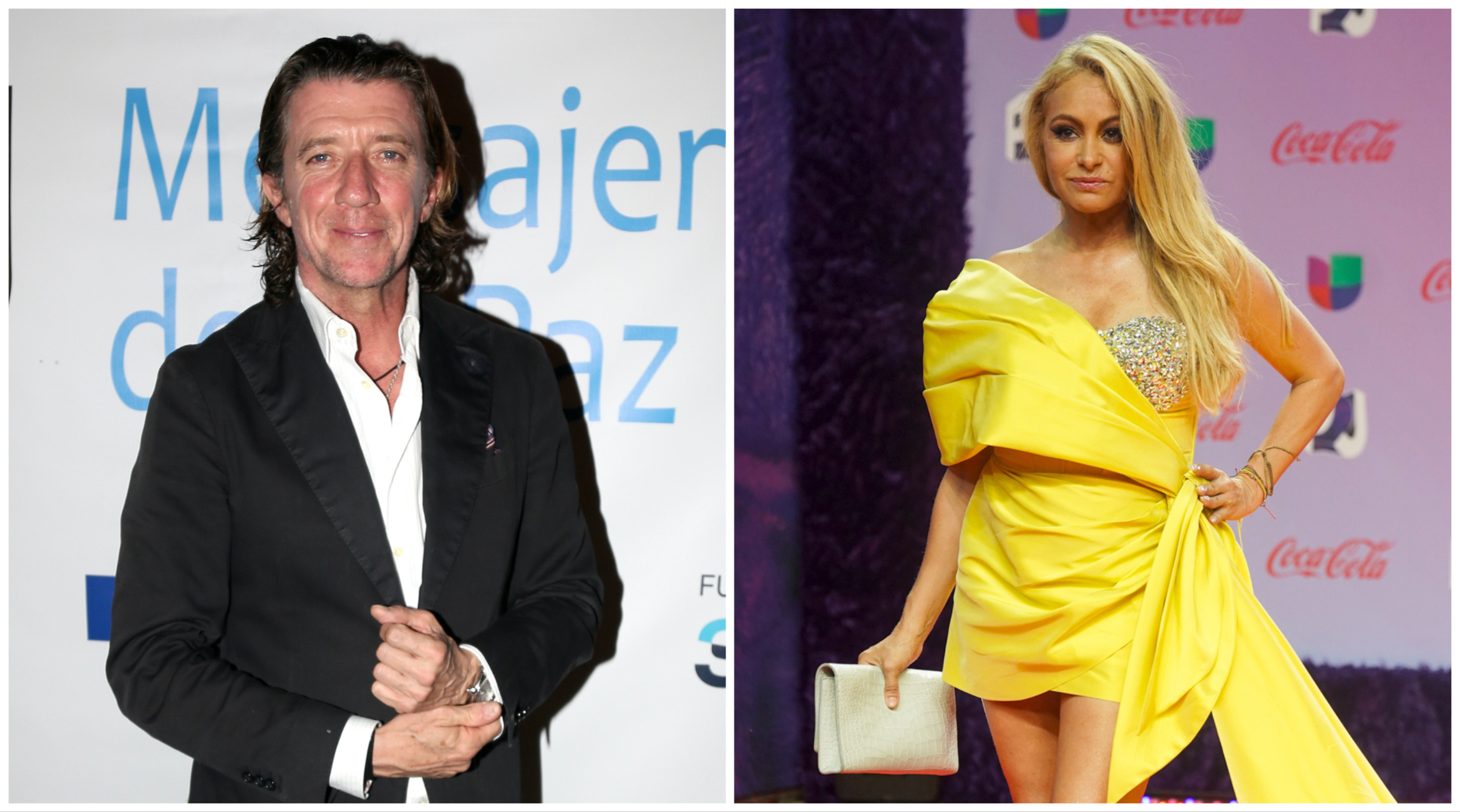 Colate y Paulina Rubio