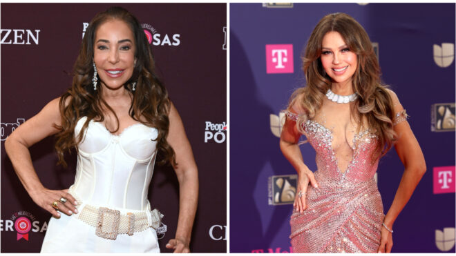 Gelena Solano y Thalía