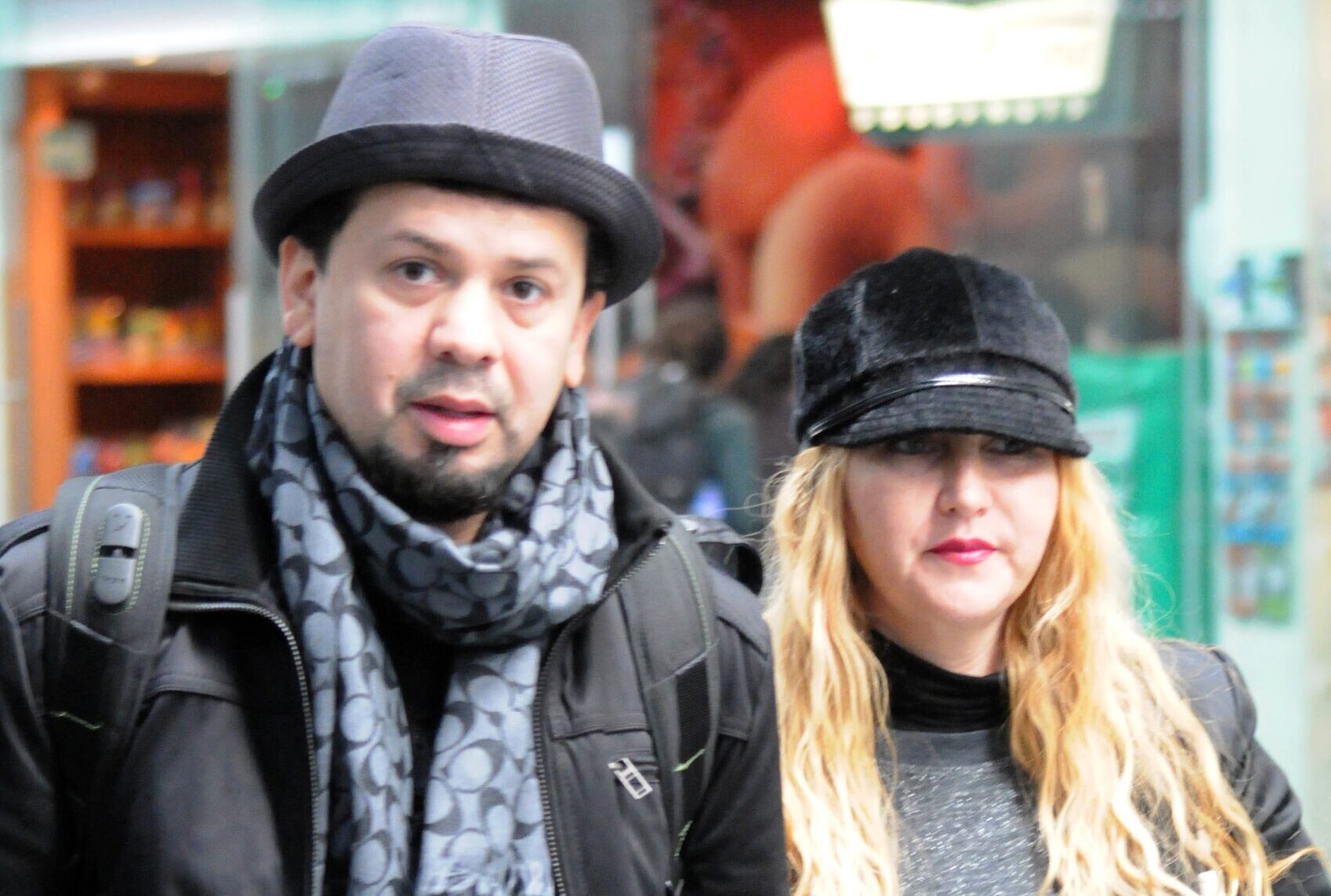Cruz Martínez y Alicia Villarreal