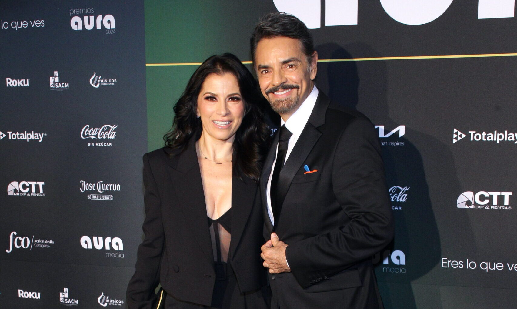 Alessandra Rosaldo y Eugenio Derbez