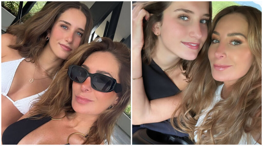 Geraldine Bazán y Elissa Marie
