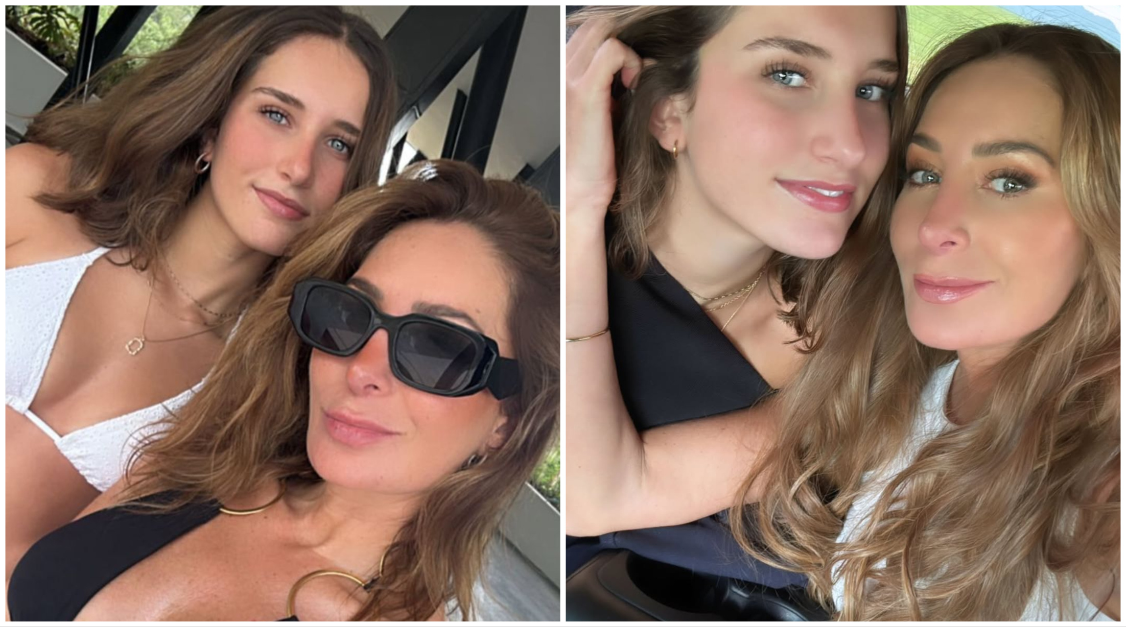 Geraldine Bazán y Elissa Marie