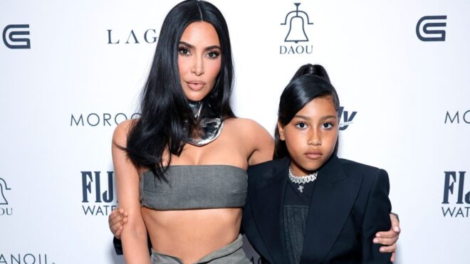 Kim Kardashian y North West