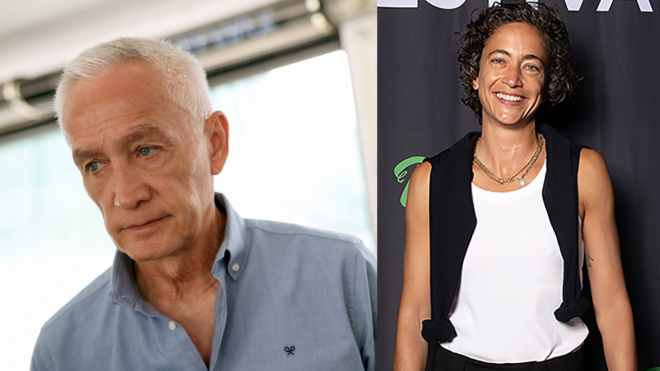 Jorge Ramos and Paola Ramos