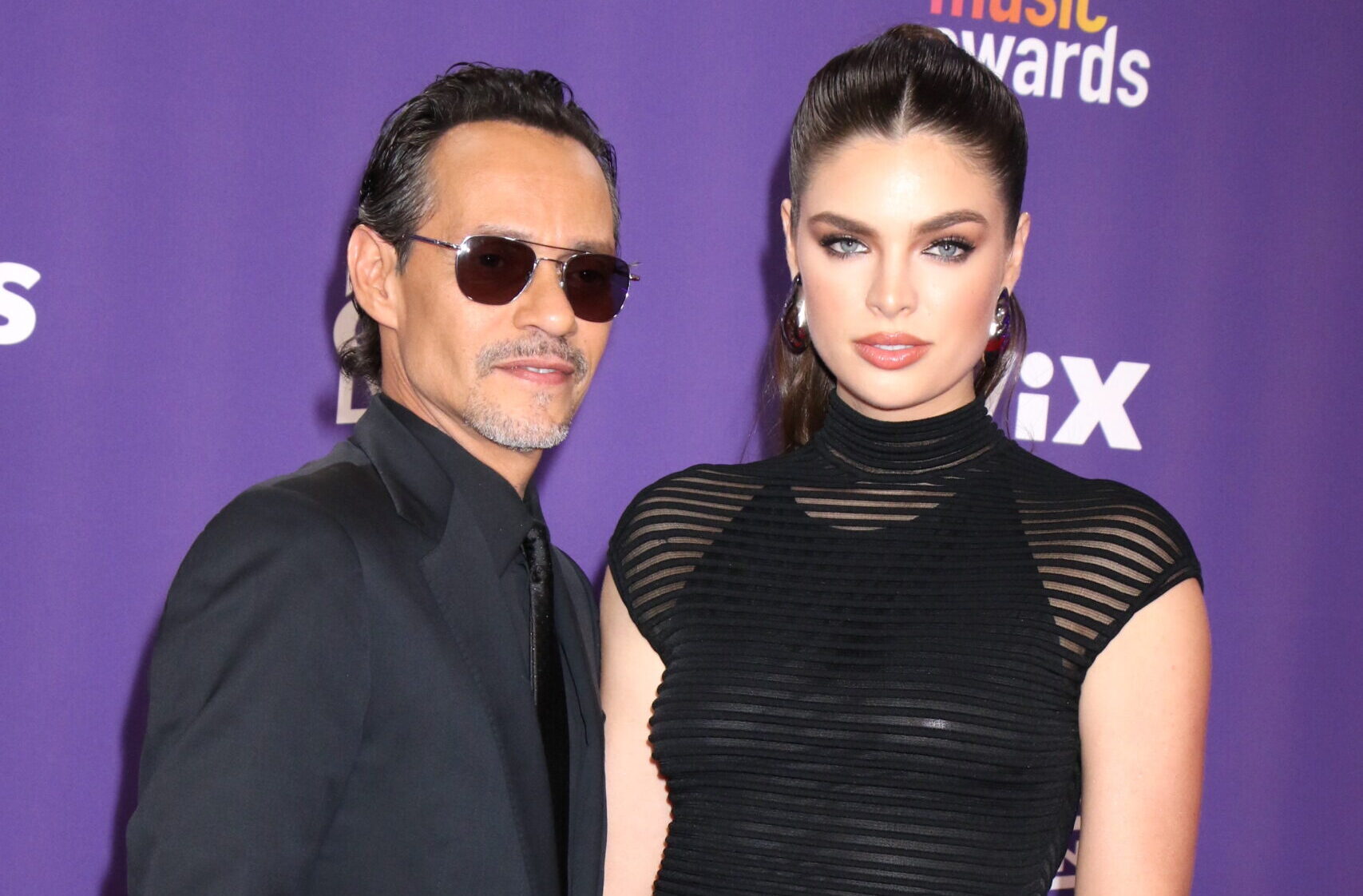 Marc Anthony y Nadia Ferreira