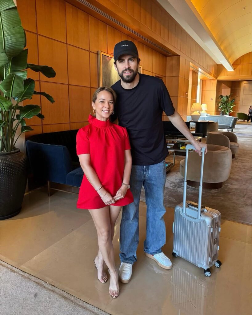 Adamari López compartió una fotografía junto a Gerard Piqué
