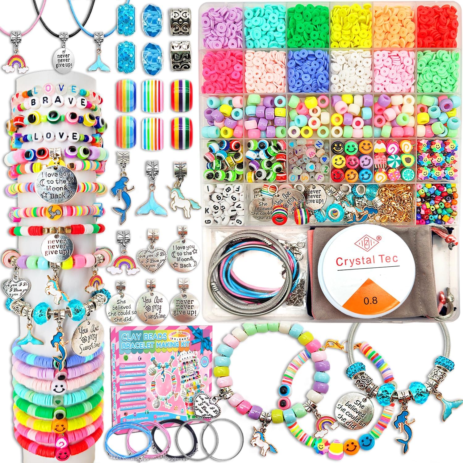 kit para hacer pulseras