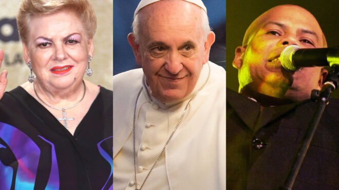 Paquita la del Barrio, Papa Francisco, Rubby Perez