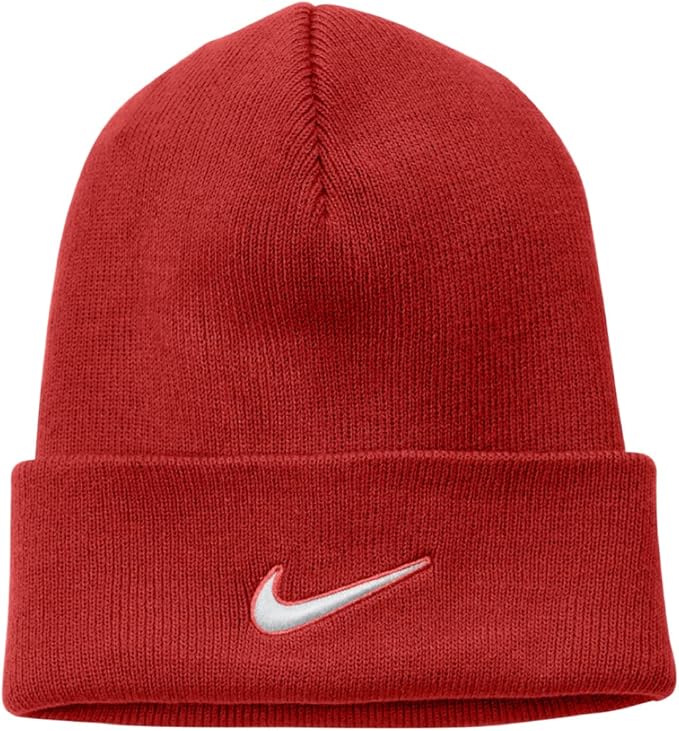 gorro rojo de marca Nike