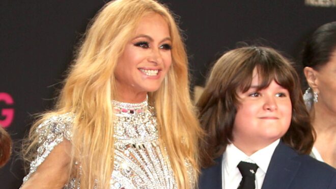 Paulina Rubio e hijo Nico