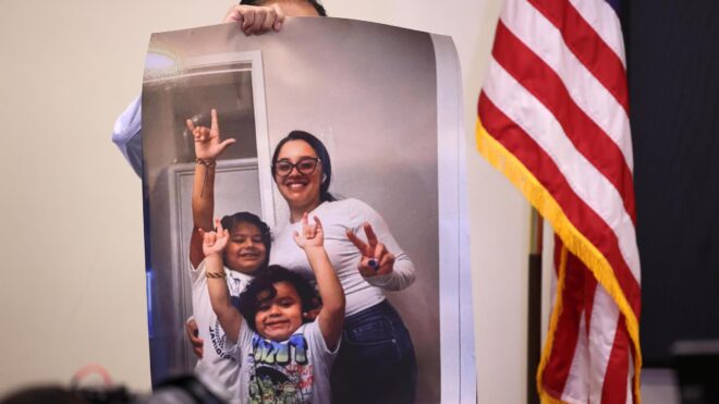 A photo of the deported family features Joseph Andrey Londono Rodrigue
