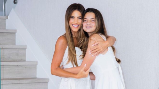 Gaby Espino y su hija