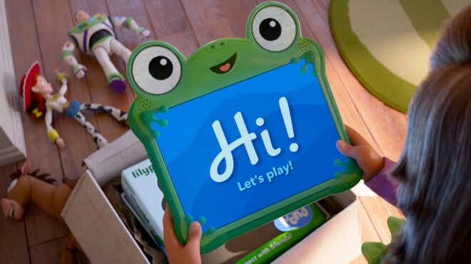 Lilypad (voiced by Greta Lee) in Disney and Pixar's TOY STORY 5. Photo courtesy of Disney/Pixar. © 2025 Disney/Pixar. All Rights Reserved.